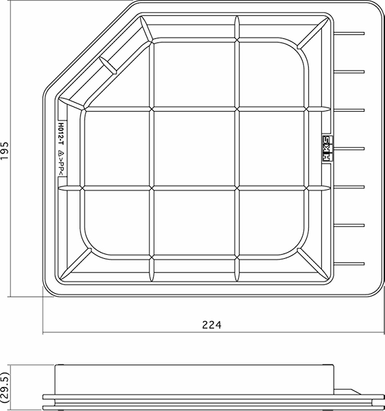 HKS SPF Civic FD1 R18A - HKS70017-AH112