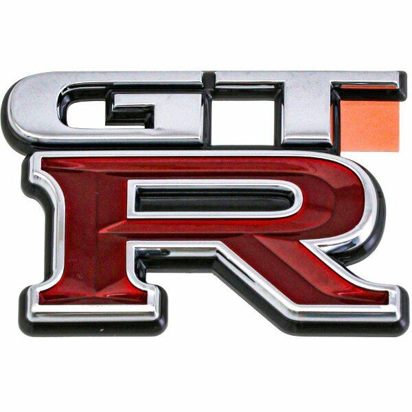 Genuine Nissan GTR Trunk Lid Badge Fits Nissan Skyline R34 GTR - 84896-AA400