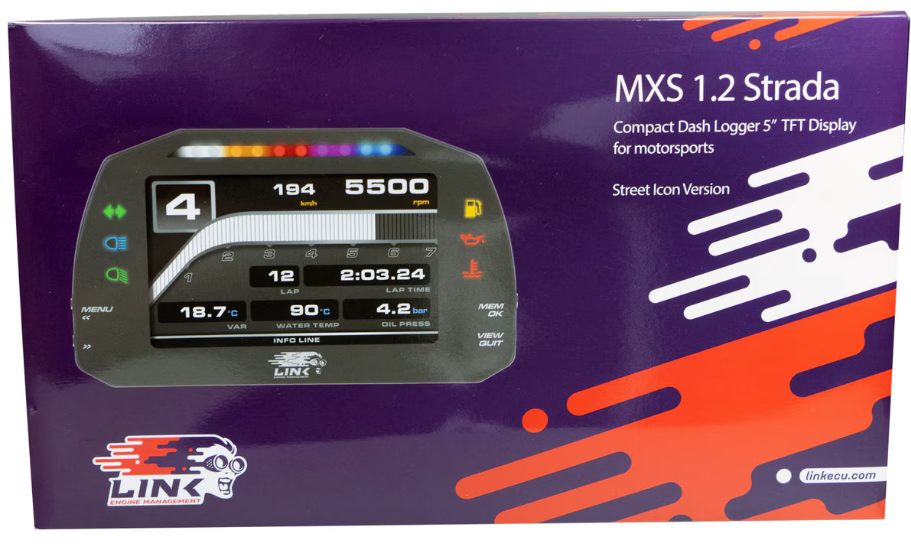 LINK MXS Strada 5-inch Dash - Street Edition - 100-0168