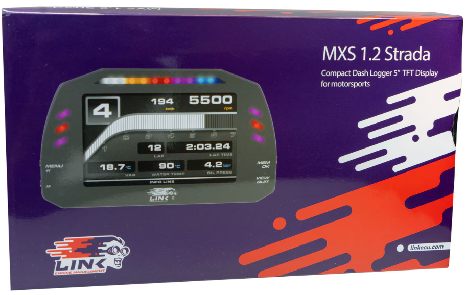 LINK MXS Strada 5-inch Dash - Race Edition - 100-0169