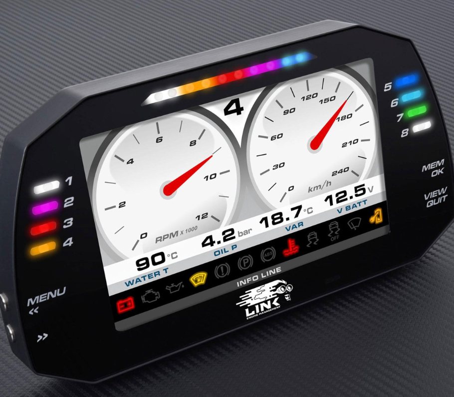 LINK MXG Strada 7-inch Dash - Street Edition - 100-0172