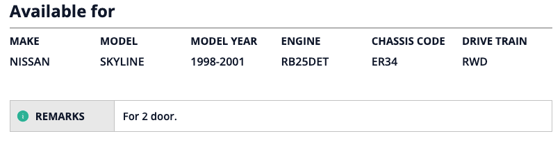 HKS Hi-Power 409 ER34 2dr RB25DET 31006-AN015