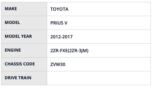 HKS Premium Suction ZVW30 2ZR-FXE - HKS70018-AT005
