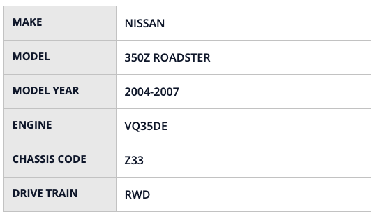 HKS RS Z33 VQ35DE - HKS70020-AN105