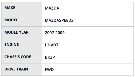 HKS RS MS-AXELA BK3P L3-VDT - HKS70020-AZ106