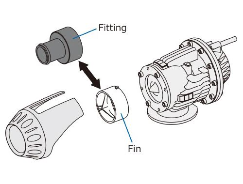 HKS SSQV Recirculation Fitting (for 19mm ID hose) - HKS71002-AK003
