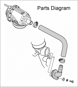 HKS SUPER SQV 4 RETURN KIT PLUS JG1 S07A HKS71008-AH007