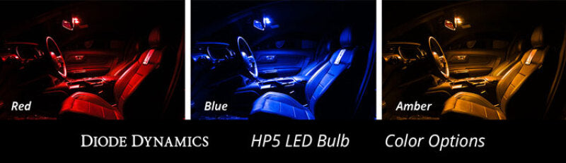 Diode Dynamics 194 LED Bulb HP5 LED - Red (Single)