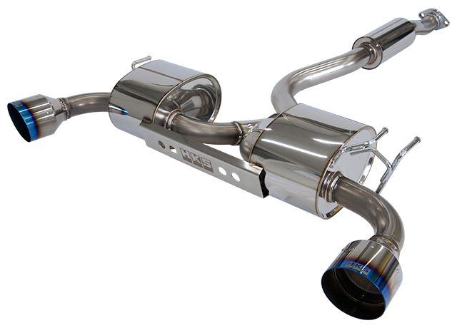 HKS Toyota GR Corolla LEGAMAX Sports Exhaust (Use w/ PN G89580-T76010-00) - HKS31021-AT009