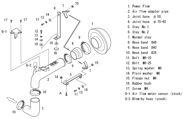 HKS RS NCP31/NCP13 RS 1NZ-FE - HKS70020-AT105