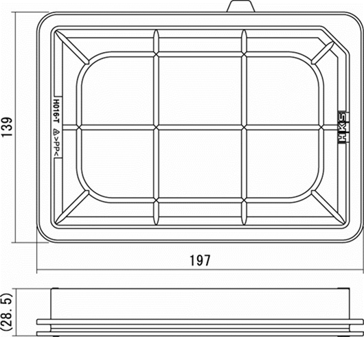 HKS SPF Fit Hybrid GP5 LEB-H1 - HKS70017-AH116