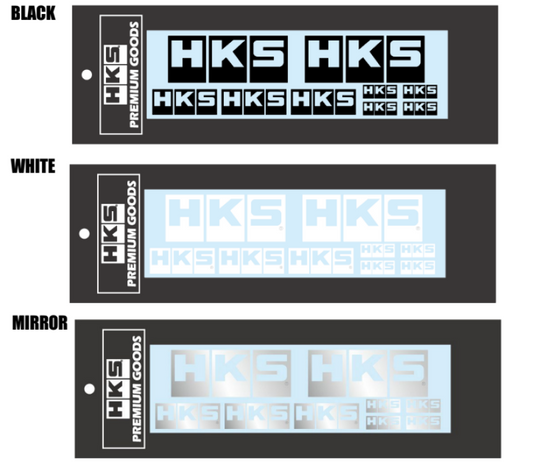 HKS LOGO Sticker a la carte BLACK 51003-AK146