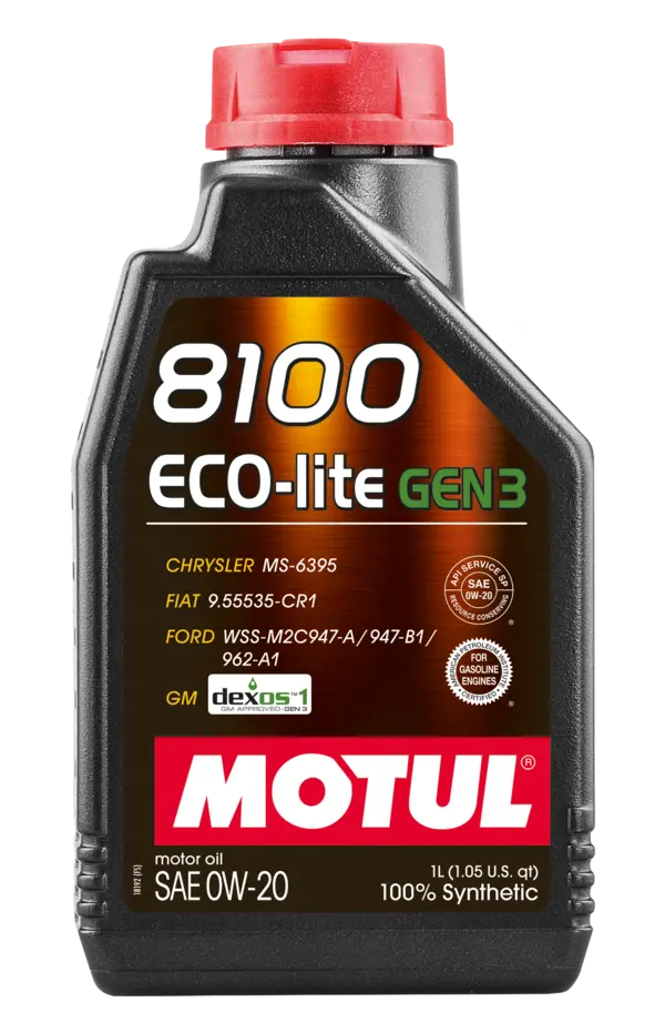 Motul 8100 ECO-lite GEN3 0W-20 1L