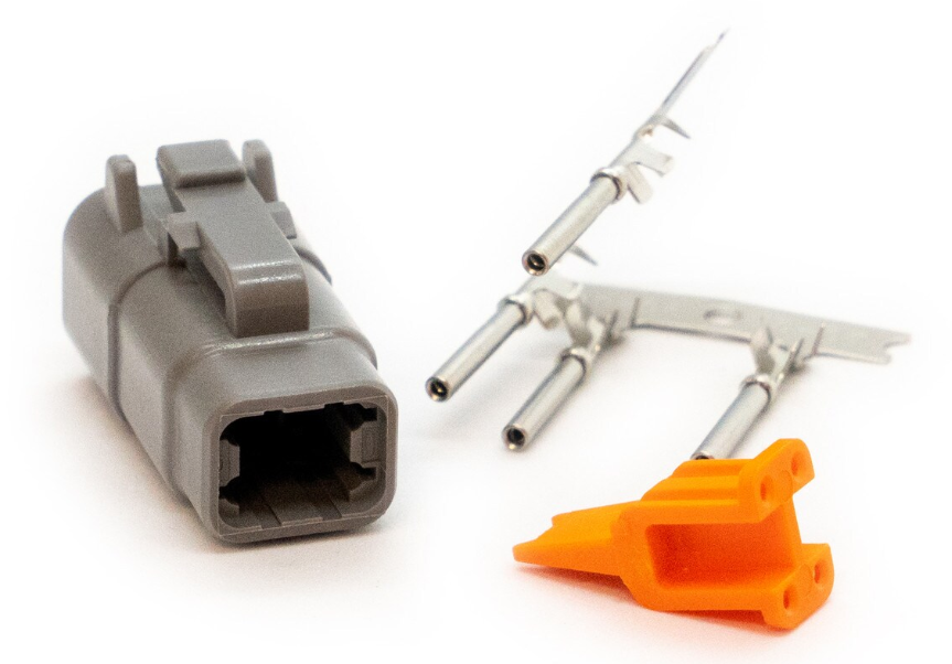 LINK Deutsch DTM4 Connector Plug Kit (Male) - 101-0156