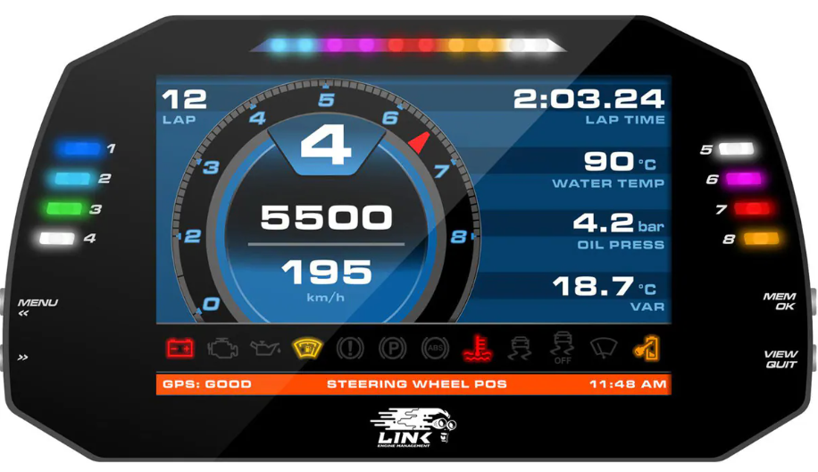 LINK MXG Strada 7-inch Dash - Race Edition - 100-0173