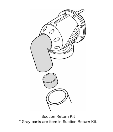 HKS 08 Subaru Impreza WRX STi SSQV Recirculation Kit (for hks71007-AF013) HKS71002-AF002