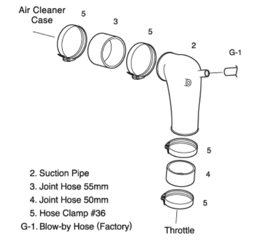 HKS Premium Suction NHP10 1NZ-FXE - HKS70018-AT007