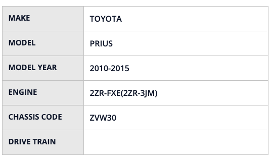 HKS Premium Suction ZVW30 2ZR-FXE - HKS70018-AT005