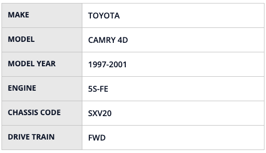 HKS SPF SXV20/MCV21 5S-FE/2MZ-FE - HKS70017-AT105