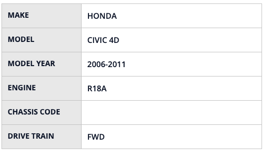 HKS SPF Civic FD1 R18A - HKS70017-AH112
