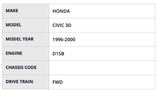 HKS SPF HR-V GH1/GH D16A - HKS70017-AH104