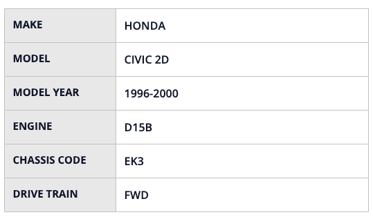 HKS SPF HR-V GH1/GH D16A - HKS70017-AH104