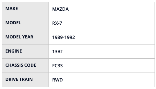 HKS SPF RX-7 FC3S/FC3C 13BT - HKS70017-AZ102