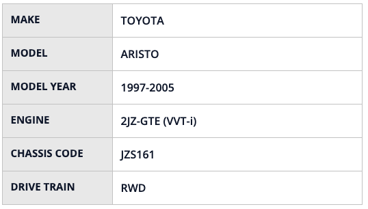 HKS RS JZS161 2JZ-GTE - HKS70020-AT102