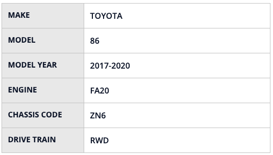HKS RS ZN6/ZC6 86/BRZ FA20 - HKS70020-AT115