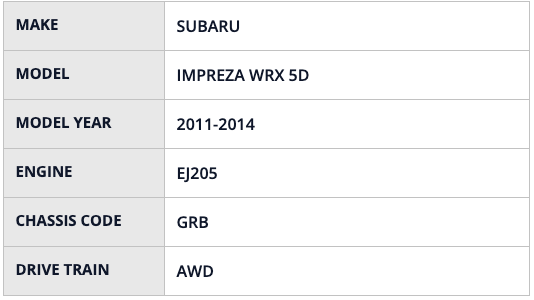 HKS RS GRB IMPREZA STI EJ207 - HKS70020-AF105