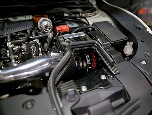 HKS DryCarbon Full Cold Air Intake Kit AFR FK8 K20C - HKS70026-AH006
