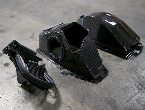 HKS DryCarbon Full Cold Air Intake Kit AFR FK8 K20C - HKS70026-AH006