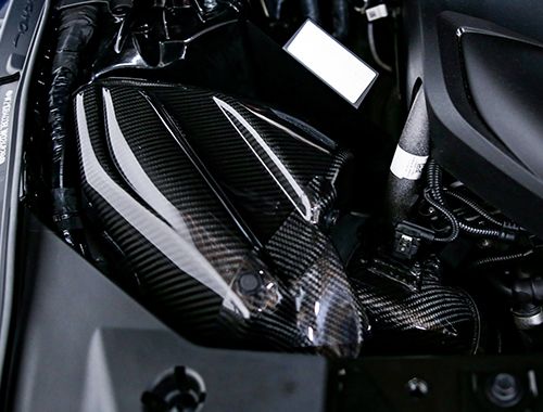 HKS 2020 Toyota Supra GR Dry Carbon Air Intake Box - HKS70026-AT003