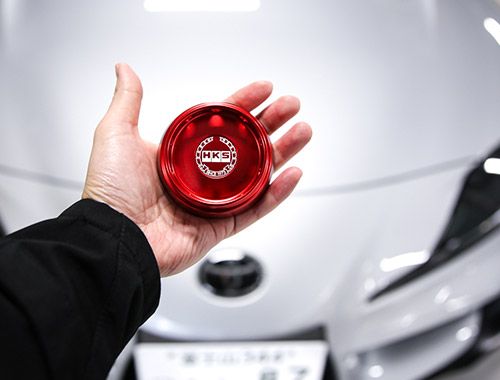 HKS BMW Type 4 Oil Filler Cap Cover HKS24003-LB004
