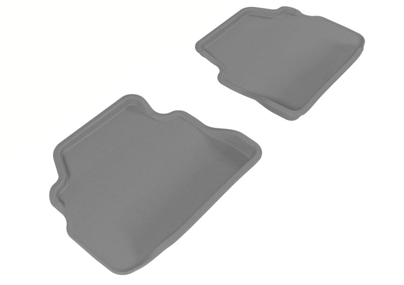 3D MAXpider 2007-2013 BMW 3 Series E92 Kagu 2nd Row Floormats - Gray