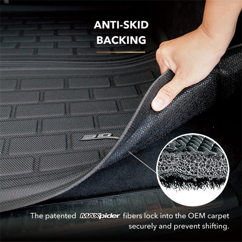 3D MAXpider 20-21 Buick Encore GX Top Position Cross Fold Kagu Cargo Liner - Black