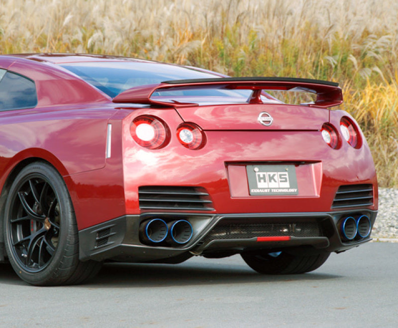 HKS RACING MUFFLER R35 GT-R w/ SILENCER - HKS31008-KN002
