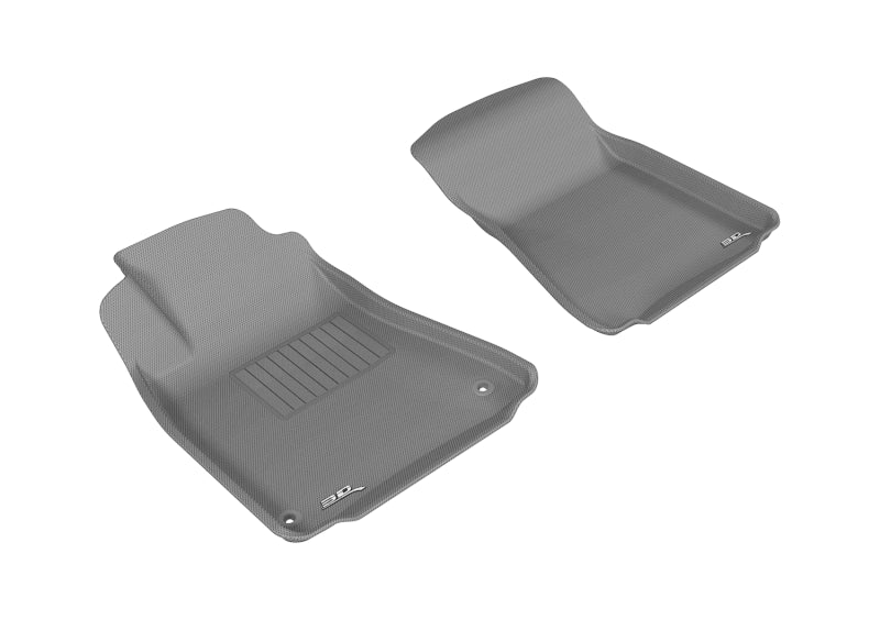 3D MAXpider 2006-2013 Lexus IS Kagu 1st Row Floormat - Gray