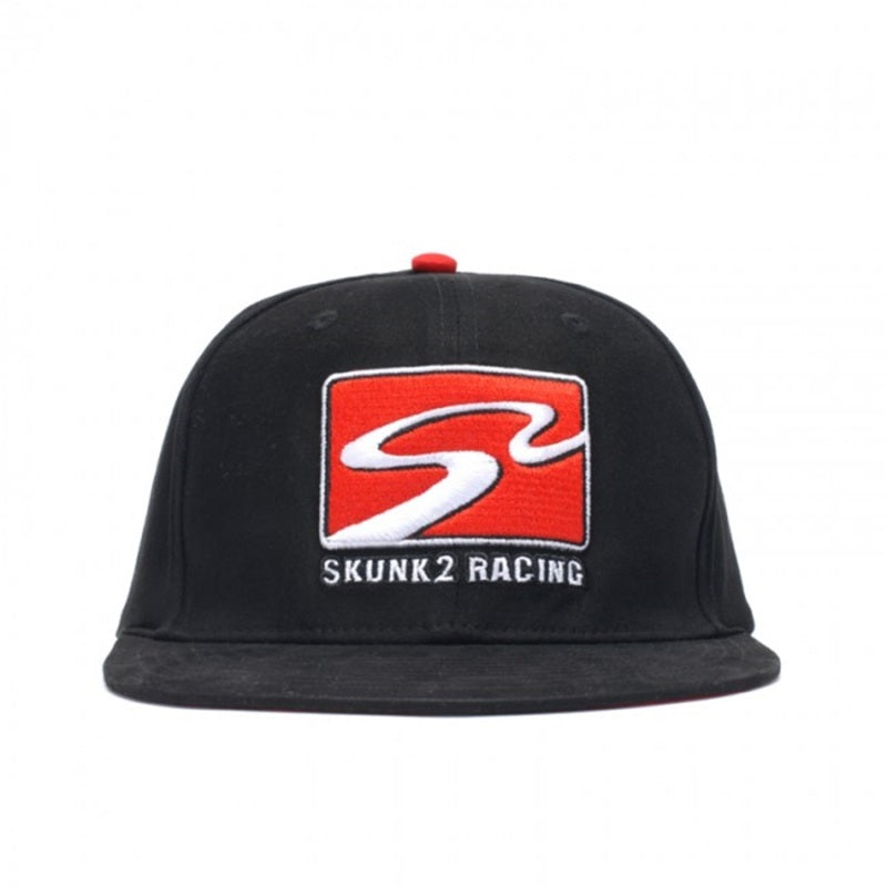 Skunk2 Team Baseball Cap Racetrack Logo (Black) - L/XL