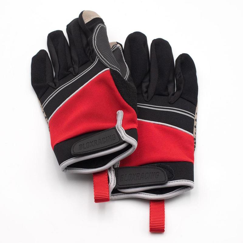 BLOX Racing Logo Mechanics Gloves Medium